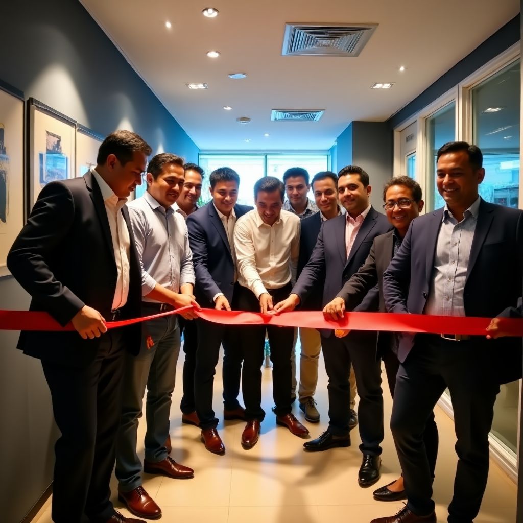 Inauguración de oficinas en Medellín